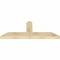 Ekena Millwork Portland Rough Sawn Timber Gable Bracket, Douglas Fir, 60"W x 22"H x 4"D x 6"F, 9/12 Pitch GBW060X22X0406POR00RDF - alternate 4